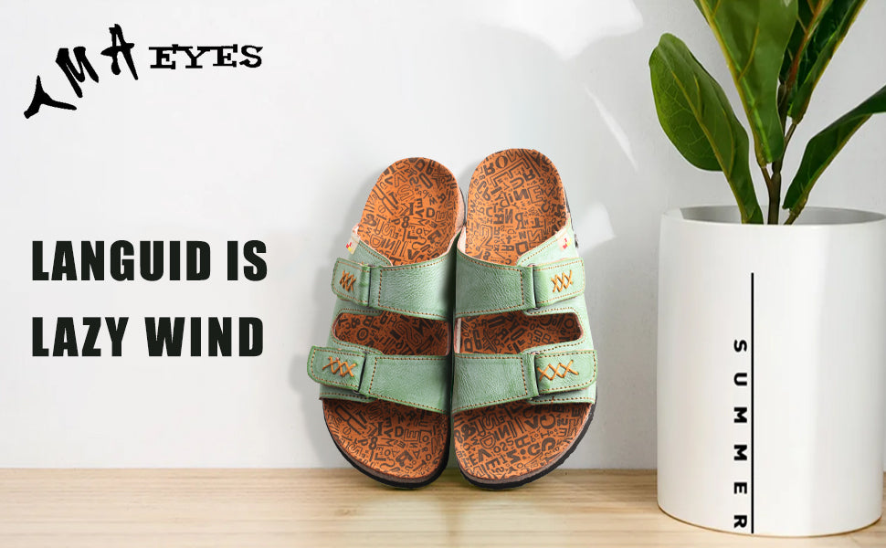 Step into Summer Comfort: Discover the Allure of TMA EYES Green Sandals