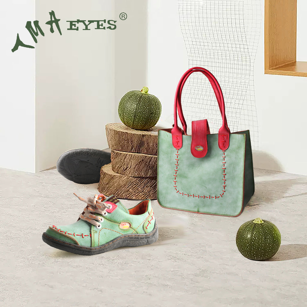 Step Out in Style: The Perfect Pairing of TMA EYES Shoes and Tote Bags