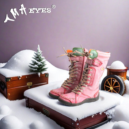 Step into Winter with TMA EYES: The Ultimate Mid-Calf Women's Boots