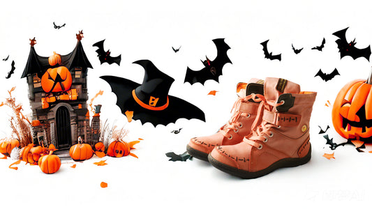 Celebrate Halloween in Style with TMA EYES: Embrace the Spirit of Orange! 🎃👟