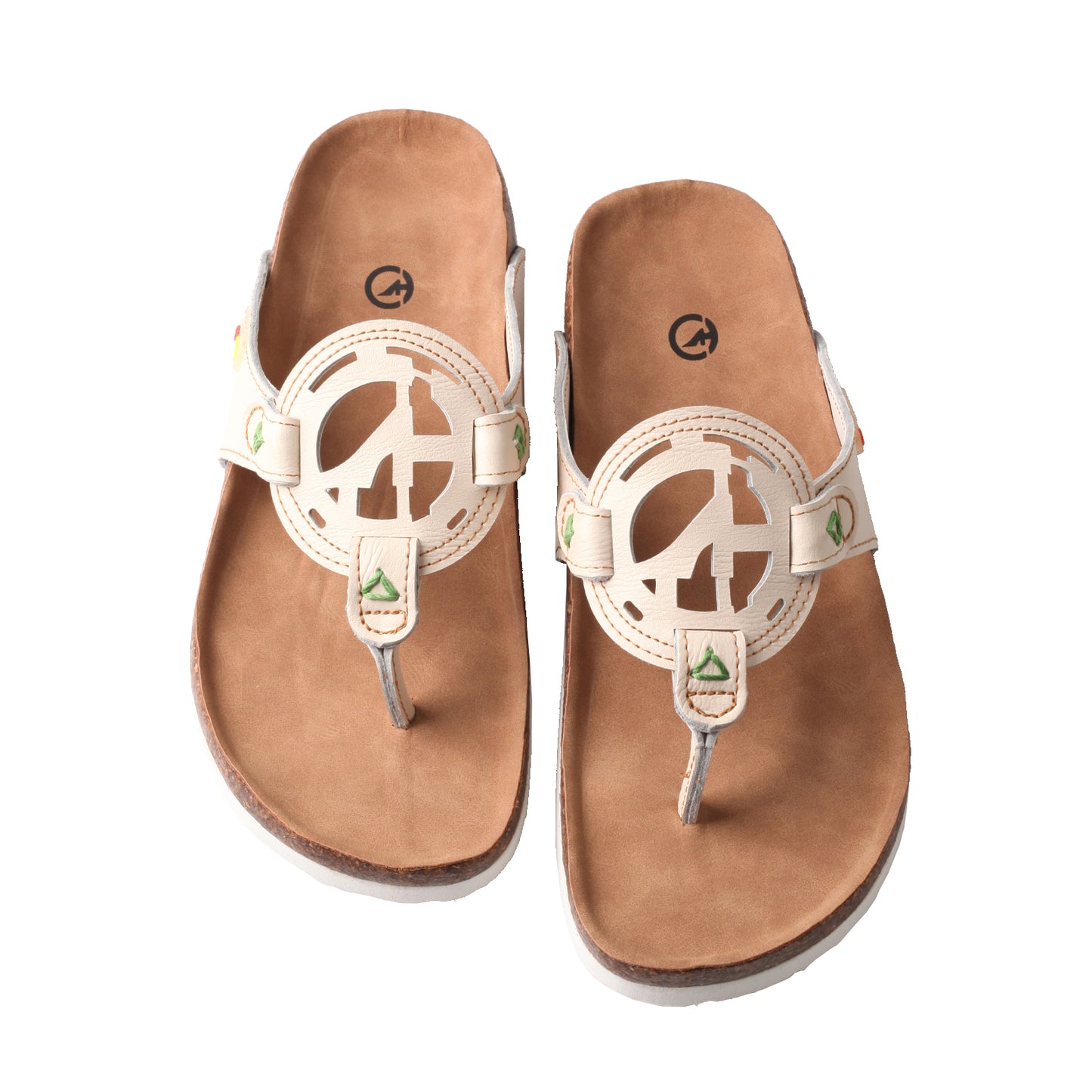 TMA EYES Women's Platform Toe-Ring Sandals: Stylish Hollow-Out Logo Slides for Indoor and Outdoor Summer Wear