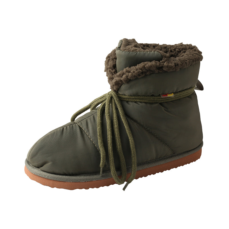 TMA EYES Fleece And Thickened Waterproof And Warm Snow Boots