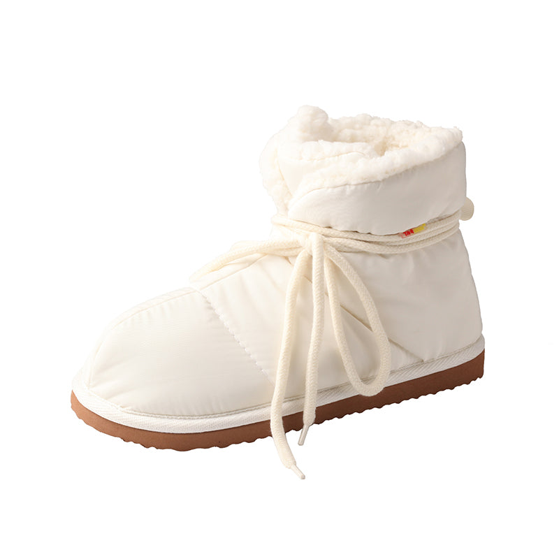 TMA EYES Fleece And Thickened Waterproof And Warm Snow Boots